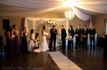 Draping & Chandeliers